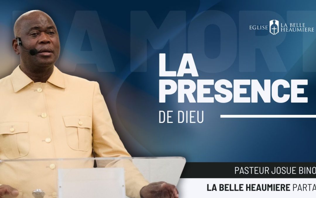 Image du prédicateur du message la présence de Dieu de l'église évangélique La Belle Heaumière Cergy