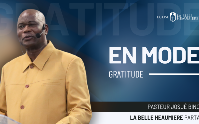 En mode gratitude