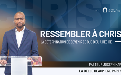 Ressembler à Jésus : le vrai but de la vie chrétienne