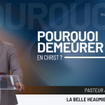 Vignette youtube de la prédication "Demeurer en Christ" de l'église évangélique à Cergy